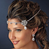 Flower Crystal Forehead Boho Headpiece