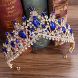 Baroque Crystal Royal Bridal Tiaras