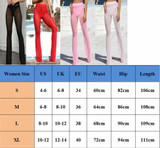 See-Through Sexy Long Pant Mesh Fishnet Bottom Cover Ups
