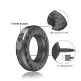 Delay Ejaculation Erection Lock Vibrating Penis Ring