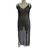 Sexy Sheer Net Mesh Knitted Tunic Beach Cover Up