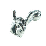 Finger Stainless Steel Anal Plug