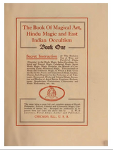 The Great Book of Magical Art, Hindu Magic and Indian Occultism **Instant Access**!!