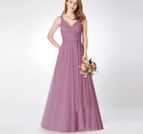 Sweetheart A-line V-neck Sleeveless Bridesmaid Dresses