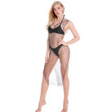 Bling Rhinestones Mesh Hollow Out Fishnet