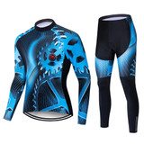 2020 Pro Team Winter Thermal Fleece Cycling Clothes Men Long Sleeve