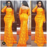 African Lace Dresses for Women Bazin Riche Embroidered Mermaid Long Dress Plus Size African Women Clothing Party Vestidos XG038 African Lace Dresses for Women Bazin Riche Embroidered Mermaid Long Dress Plus Size African Women Clothing Party Vestidos XG038