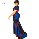 BRW African Dresses Women Summer Dress Long Dress Sexy Maxi Dresses Bazin Riche African Print Clothing Dashiki Clothes WY1388 BRW African Dresses Women Summer Dress Long Dress Sexy Maxi Dresses Bazin Riche African Print Clothing Dashiki Clothes WY1388