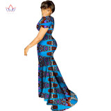 BRW African Dresses Women Summer Dress Long Dress Sexy Maxi Dresses Bazin Riche African Print Clothing Dashiki Clothes WY1388 BRW African Dresses Women Summer Dress Long Dress Sexy Maxi Dresses Bazin Riche African Print Clothing Dashiki Clothes WY1388