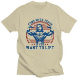 Short Sleeve Cotton God Faith T-shirt
