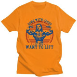 Short Sleeve Cotton God Faith T-shirt