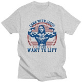 Short Sleeve Cotton God Faith T-shirt