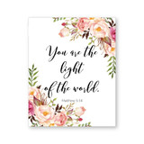 Bible Verse Wall Art Canvas