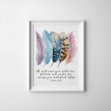 Christian Quotes Home Decor Wall Canvas