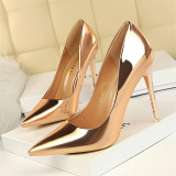 BIGTREE Women Pumps Shoes New Patent Leather Fashion Women Sexy High Heels Shoes Office Shoes Women's Wedding Shoes Party BIGTREE Women Pumps Shoes New Patent Leather Fashion Women Sexy High Heels Shoes Office Shoes Women's Wedding Shoes Party