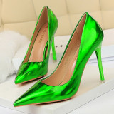 BIGTREE Women Pumps Shoes New Patent Leather Fashion Women Sexy High Heels Shoes Office Shoes Women's Wedding Shoes Party BIGTREE Women Pumps Shoes New Patent Leather Fashion Women Sexy High Heels Shoes Office Shoes Women's Wedding Shoes Party