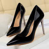 BIGTREE Women Pumps Shoes New Patent Leather Fashion Women Sexy High Heels Shoes Office Shoes Women's Wedding Shoes Party BIGTREE Women Pumps Shoes New Patent Leather Fashion Women Sexy High Heels Shoes Office Shoes Women's Wedding Shoes Party