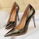 BIGTREE Women Pumps Shoes New Patent Leather Fashion Women Sexy High Heels Shoes Office Shoes Women's Wedding Shoes Party BIGTREE Women Pumps Shoes New Patent Leather Fashion Women Sexy High Heels Shoes Office Shoes Women's Wedding Shoes Party