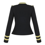 Stylish Stand-Up Collar Zipper Double-Breasted Suit