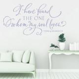 Bible Verse For Vinyl Wall Sticker