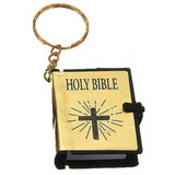 Bible Book Hanging Pendant Keychain