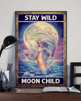 Stay Wild Moon Child Mermaid Poster Stay Wild Moon Child Mermaid Poster