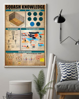Squash Knowledge Vertical Poster