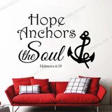 Bible Verse Wallpaper Mural Wall Sticker