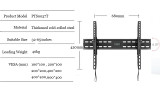 LVDIBAO Universal TV Wall Mount Fixed Bracket For 26''-55'' Flat Screen Load Up To 50 kg Monitor Wall Mount Bracket