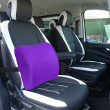 6 Color Soft Memory Foam Car Seat Winter Pillows Lumbar Support Back Massager Waist Cushion For Chairs Home Office Relieve Pain