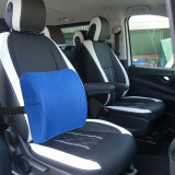 6 Color Soft Memory Foam Car Seat Winter Pillows Lumbar Support Back Massager Waist Cushion For Chairs Home Office Relieve Pain