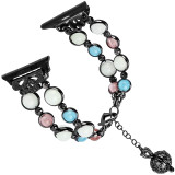 Luminous Bracelet Strap for apple watch 44 mm 40mm women Watchband for apple watch strap 42mm 38mm band Jewelry iwatch Accessory