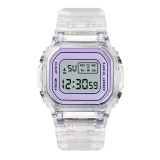 Luxury Women's Rose Gold Silicone Watches Women Fashion LED Digital Clock Casual Ladies Electronic Watch Reloj Mujer 2020