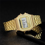Luxury Women's Rose Gold Silicone Watches Women Fashion LED Digital Clock Casual Ladies Electronic Watch Reloj Mujer 2020