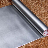 Waterproof glitter PVC wall stickers silver gold brush self adhesive wallpaper countertop kitchen cabinet home decoration film