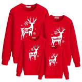 family christmas sweaters father mother daughter son matching outfits look new year kids hoodies clothing mommy and me Clothes