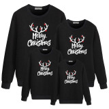 family christmas sweaters father mother daughter son matching outfits look new year kids hoodies clothing mommy and me Clothes