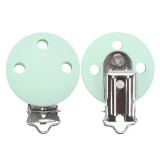 TYRY.HU round silicone clip 3 pcs/set of Pacifier clip Pacifier chain accessories silicone dummy Pacifier chain set