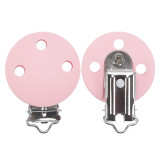 TYRY.HU round silicone clip 3 pcs/set of Pacifier clip Pacifier chain accessories silicone dummy Pacifier chain set