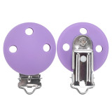 TYRY.HU round silicone clip 3 pcs/set of Pacifier clip Pacifier chain accessories silicone dummy Pacifier chain set
