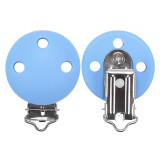TYRY.HU round silicone clip 3 pcs/set of Pacifier clip Pacifier chain accessories silicone dummy Pacifier chain set
