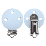TYRY.HU round silicone clip 3 pcs/set of Pacifier clip Pacifier chain accessories silicone dummy Pacifier chain set