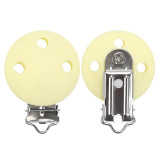 TYRY.HU round silicone clip 3 pcs/set of Pacifier clip Pacifier chain accessories silicone dummy Pacifier chain set