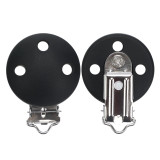TYRY.HU round silicone clip 3 pcs/set of Pacifier clip Pacifier chain accessories silicone dummy Pacifier chain set