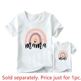 Fashion Family Matching Clothes Outfits Look Mother Daughter VOGUE Princess Tshirt Clothing Mommy and Me Family Look T-shirt