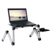 Portable Adjustable Aluminum Laptop Desk Stand Table Vented Ergonomic TV Bed laptop stand  Working Office PC Riser Bed Sofa