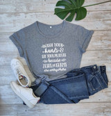Prayers Jesus Pure Cotton T-Shirt