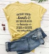 Prayers Jesus Pure Cotton T-Shirt