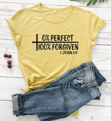 Christian Symbols Forgiven T-shirt