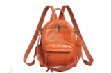 Vintage cow leather women small backpack teenager school bags high quality